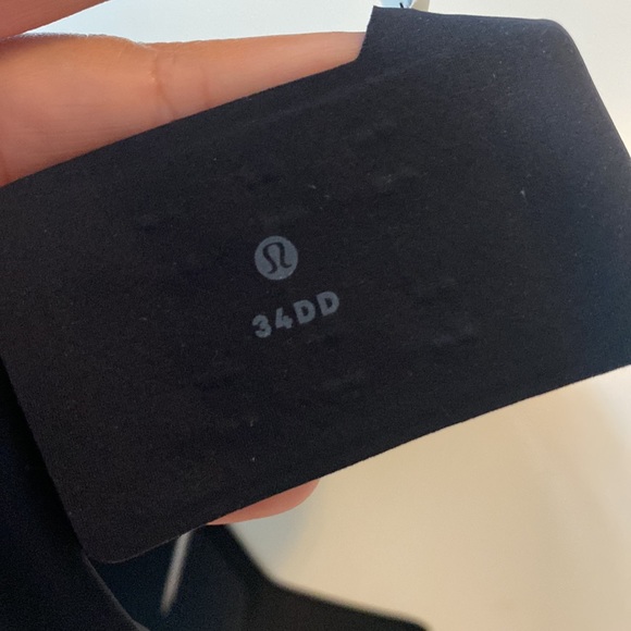 34DD Lululemon Hold True Bra Black - Picture 7 of 10